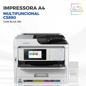 Impressora Epson WorkForce Pro WF-C5890 + Bulk Ink