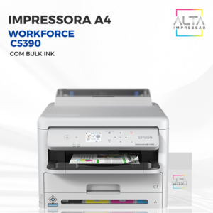 Impressora WorkForce Pro WF-C5390 + Bulk Ink